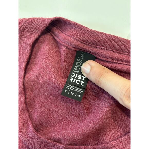 Gentle Parenting Funny Sarcastic Tee. Maroon District unisex t-shirt - Picture 3 of 4